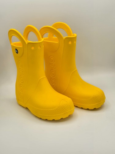 Crocs kinder gummistiefel gelb - kinder,