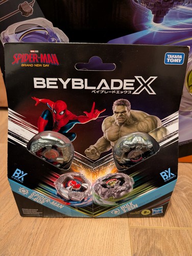Beyblade spider man hulk - beyblade,