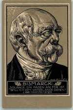 13425565 - sign. Willi Muench Zum 100. Geburtstag AK Bismarckdenkmal 1915
