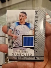 Phil Foden Leaf 2024 Game Used