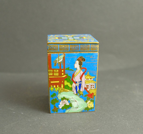Chinesische cloisonné emaile - , cloisonné-emaile