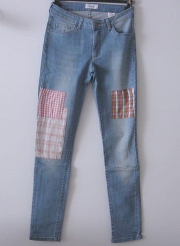Damenjeans blau jeans - blau,