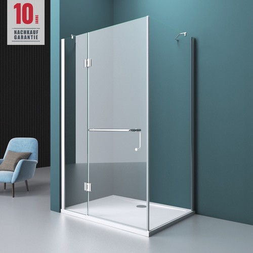 Duschkabine dusche 120x90 esg - duschkabine,