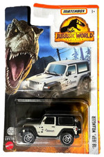 Matchbox '18 Jeep Wrangler Biosyn Jurassic Park World 1:64 Modellauto Spielzeug