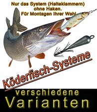 Halteklammern Bavaria KöderfischSystem * Varianten  Bebleiung  0 - 10 g Deadbait