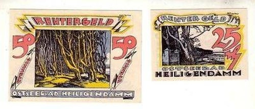 Banknoten notgeld reutergeld - 2,
