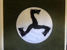 Original handgearbeitete Theater Requisit Drachen Zeichen Schild Flagge Würzburg