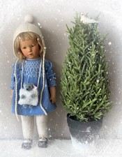 Käthe Krusepuppe, 40iger Jahre, Stoffkopf