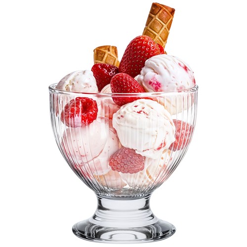 Konzept eisbecher glas set - eisbecher,