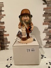 ⭐️ CHRISTIAN ULBRICHT WICHTEL MOTORSÄGENSCHNITZER RÄUCHERMANN RARITÄT NEU ⭐️