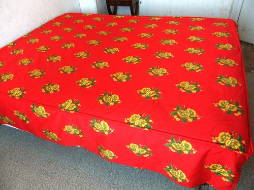 Tagesdecke satin rot spirit - satin,