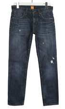 Hugo Boss Orange24 Milano Basty Herrenjeans W31/L32 Zerrissen Neu Whiskers