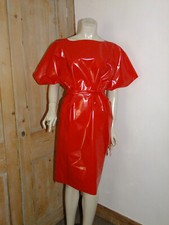 PVC Kleid Kunststoff Top Gown