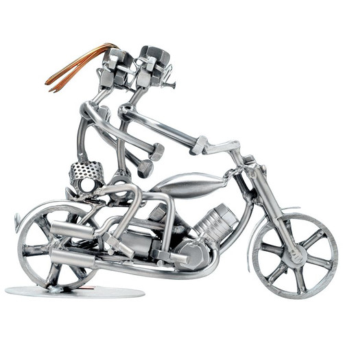 Motorrad biker paar - motorrad, "biker-paar"