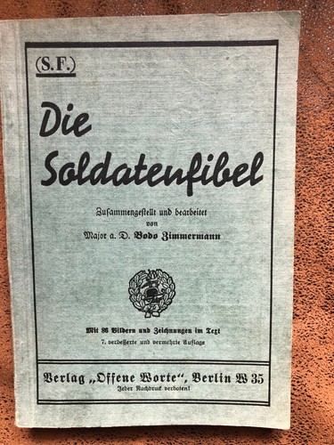 Dachbodenfund/Soldatenfibel/We