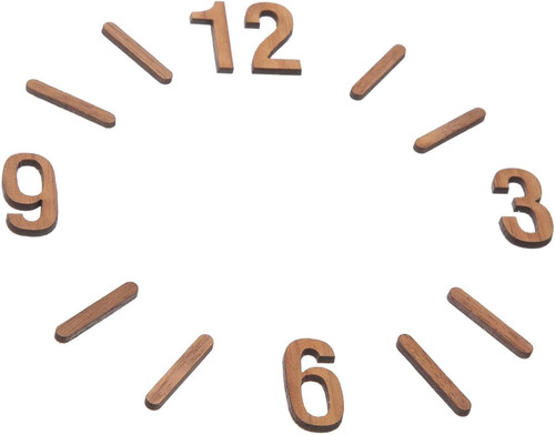 Diy wanduhr ziffern - 3d,