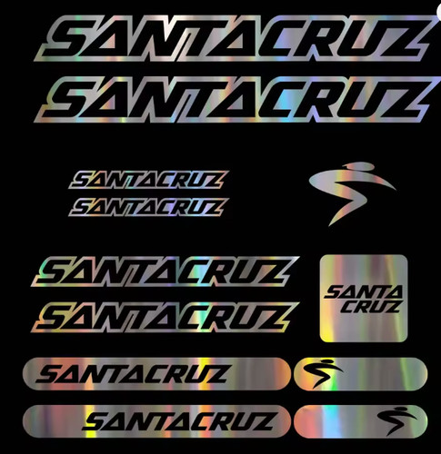 Santa cruz sticker - santa,