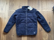 Blend Bomberjacke Winterjacke Cordjacke Blau Gr. M