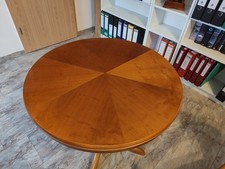 Runder Holztisch Ausziehbar, 74 cm Durchmesser, Selbstabholung