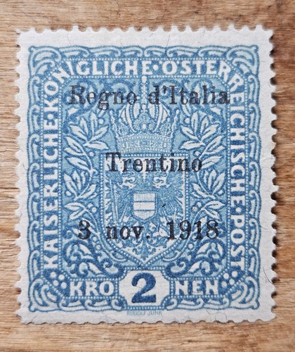 Briefmarke italien trentino - briefmarke,