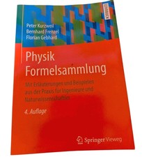 Physik Formelsammlung mit