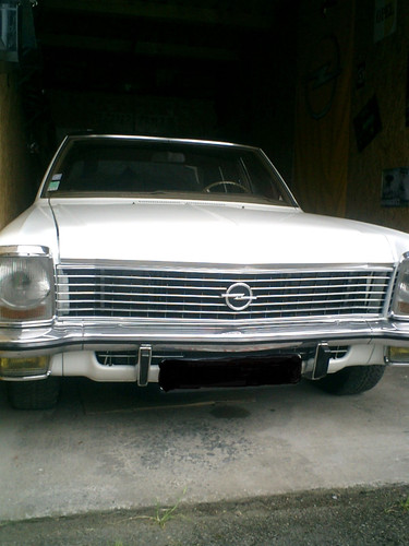 Opel kühlermaske diplomat - opel,