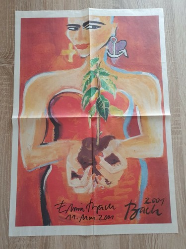 Elvira bach autogramm - bach,