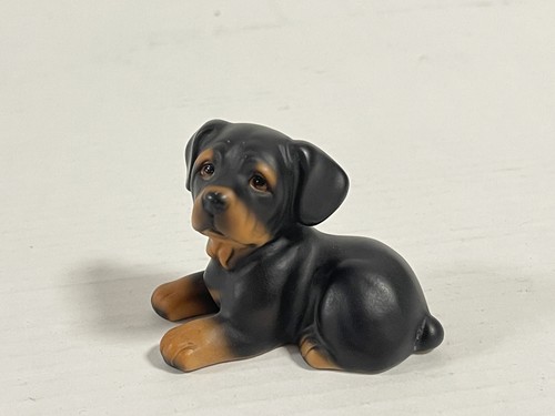 Porzellan figur hund - porzellan,