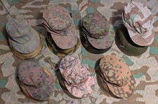 7  Feldmützen in Tarnausführung  Tarnmützen  M43  Wehrmacht / Spezialverbände