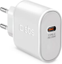 SBS Wall Charger PD Ladegerät USB-C 20W Spannungsumwandler Ladeadapter weiss