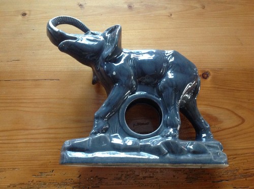 Figur elefant grau - elefant,