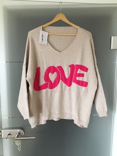 Love pulli beige - pulli, one