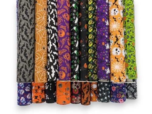 Halloween stoff polycotton - halloween,