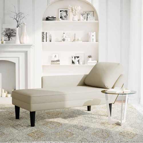 Chaiselongue mit kissen - chaiselongue, &