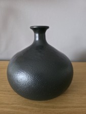 VEBA Art Glas Vase Kugelvase