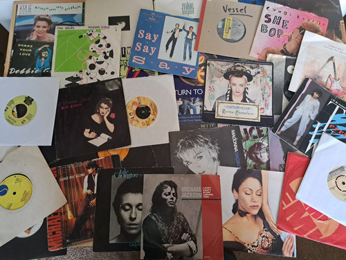Collection 7 singles - x,