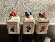3 Villeroy & Boch French Garden Charm Dosen Marmeladendosen
