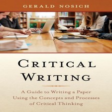 Critical Writing A Guide to
