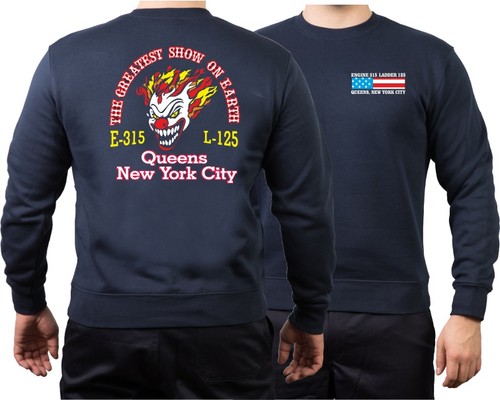 Sweat navy new york - navy,,