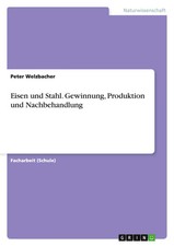 Eisen und Stahl. Gewinnung