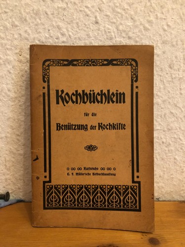 Kochbüchlein benützung der - -,