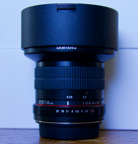 Samyang 14mm 2 8 - mf, f/2,8