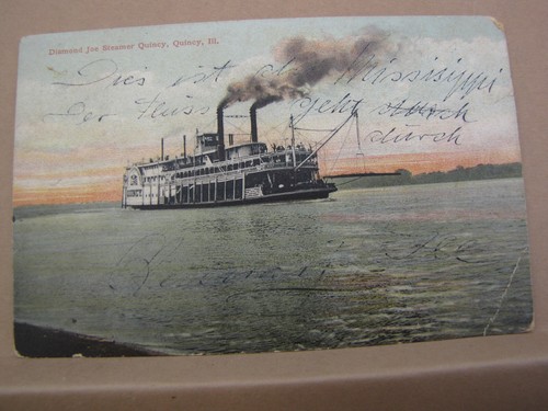 Mississippi dampfer quincy - mississippi,