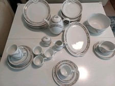 Hochwertiges Geschirr Service Kaiser Domino Tivoli für 6 Per. Porzellan 