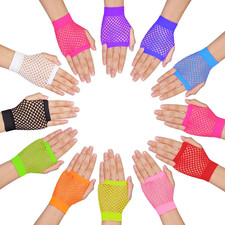 12 Paar Fischnetz-Handschuhe