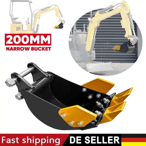 200mm bagger narrow - narrow, bucket