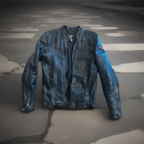Tigha lederjacke bikerstyle - lederjacke,