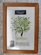 PARADIES Foto-/Bildrahmen Echtholz massiv rechteckig   20 x 30 cm