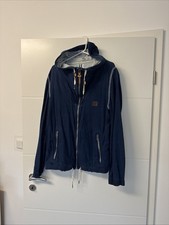 Diesel Jacke Herren Gr. L mit Kaputze in Blau