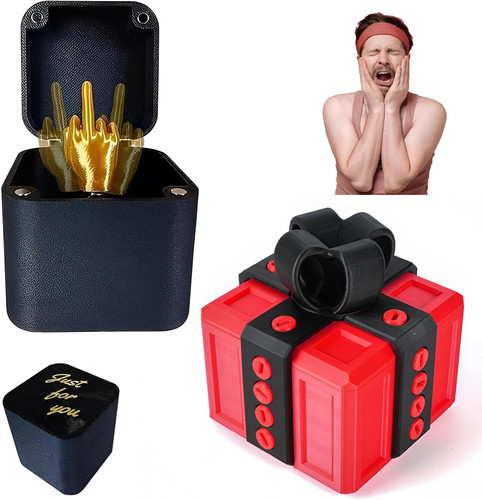 Mittelfinger geschenkbox - mittelfinger,